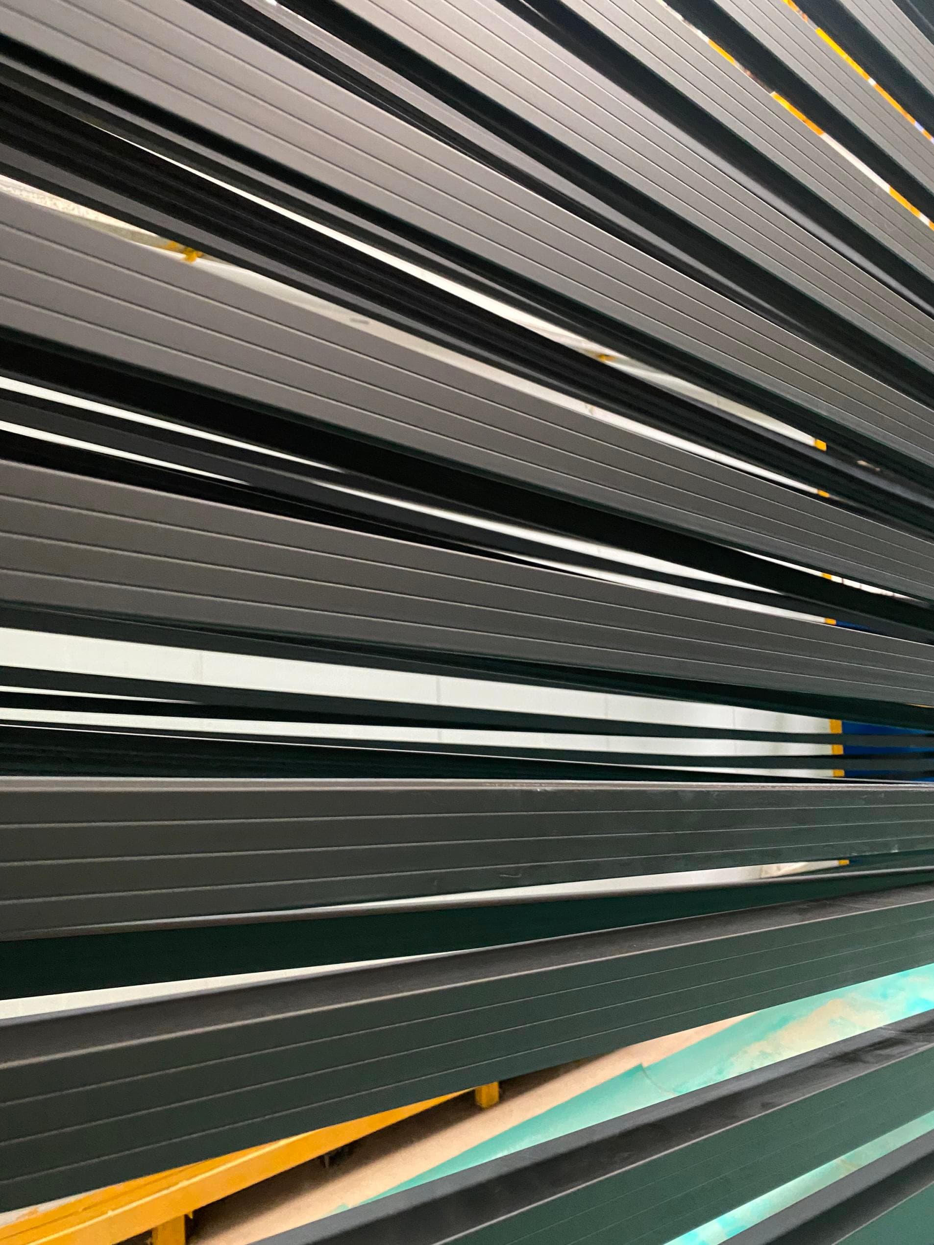 Anodized Black Solar Frames